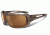 Revo Backbay Crystal Brown Nylon Frame, Bronze Lens Sunglasses - RE4055-03