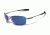 Revo Calibrate Polished Black Metal Frame, Cobalt Lens Sunglasses - RE9015-02