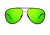 Revo Carlisle Sunglasses, Gold Frame, Green Water Lens, Polarized, RE 1030 04 GGN
