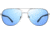 Revo Conrad Sunglasses - Mens, Chrome/Blue Water, Medium, RE 1106 03 BL