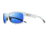 Revo Crawler Eyewear - Unisex - Sunglasses, Matte Crystal Frame, H20 Blue Lens, Polarized, RE 1027 19 GBH
