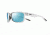 Revo Crawler Sunglasses, Clear Crystal Frame, Blue Water Lens, Polarized, RE 1027 09 BL
