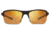 Revo Crux N Sunglasses, Black Frame, Solar Orange Lens, Polarized, RE 4066 01 OG
