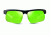 Revo Cusp S Global Fit Sunglasses, Black/Green Frame, Green Water Lens, Polarized, RE 1025GF 18 GN