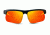 Revo Cusp S Global Fit Sunglasses, Matte Black Frame, Solar Orange Lens, Polarized, RE 1025GF 01 OG