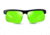 Revo Cusp S Single Vision Prescription Sunglasses, Black/Green Frame, Polarized, RE 1025 18 GNSV