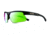 Revo Cusp S Single Vision Prescription Sunglasses, Black/Green Frame, Polarized, RE 1025 18 GNSV