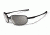 Revo Discern Titanium Polished Black Metal Frame, Graphite Lens Sunglasses - RE8000-01