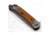 Revo Duo Linerlock Tanto Brown