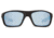 Revo Guide II Sunglasses, Shiny Black Frame, Blue Water Lens RE4073-01-BL