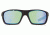 Revo Guide II Sunglasses, Shiny Black Frame, Green Water Lens RE4073-01-GN
