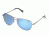 Revo Johnston Progressive Prescription Sunglasses, Satin Silver Frame, Polarized, RE 5015 03 BLPR