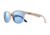 Revo Kash Eyewear - Unisex - Sunglasses, Blush/Cream/Navy Frame, Blue Water Lens, Polarized, RE 1028 10 BL