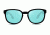 Revo Kash Single Vision Prescription Sunglasses, Black/Green/Blue Frame, Polarized, RE 1028 01 BLSV