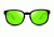 Revo Kash Sunglasses, Black/Green/Blue Frame, Green Water Lens, Polarized, RE 1028 01 GN