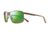 Revo Knox Sunglasses, Brown Frame, Polarized Green Water Lens, Polarized, RE 1047 02 GN