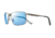 Revo Knox Sunglasses, Gunmetal Frame, Polarized Crystal Blue Water Lens, Polarized, RE 1047 00 GBL