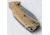 Revo Ness Linerlock Brown Micarta
