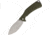 Revo Ness Linerlock Folding Knife, OD green, OD green G10 handle, NESSMUODG