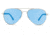 Revo Raconteur Single Vision Prescription Sunglasses, Chrome Frame, Polarized, RE 1011 03 BLSV