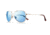 Revo Relay Progressive Prescription Sunglasses, Gold Frame, Polarized, RE 1014 04 BLPR
