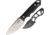 Revo RJ1 Journey Pack w/Comp Knife, 3.75 stonewash and satin finish stainless blade, Skeletonized handle, RJ1PACBLK