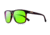 Revo Ryker Sunglasses, Matte Tortoise/Tortoise Rubber Frame, Green Water Lens, Polarized, RE 1035 02 GN