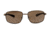 Revo Shotshell Sunglasses, Brown Frame, Terra Lens, Polarized, RE 1017 02 BR