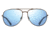 Revo Tarquin Single Vision Prescription Sunglasses, Gunmetal Frame, Polarized, RE 1083 00 BLSV