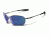 Revo Transmit Polished Black Metal Frame, Cobalt Lens Sunglasses - RE9014-02