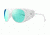 Revo Traverse Sunglasses, White Frame, Blue Water Lens, Polarized, RE 1036 09 BL