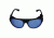 Revo Traverse Sunglasses, Black Frame, Blue Water Lens, Polarized, RE 1036 01 BL