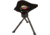 Rhino Blinds Hunting Swivel Stool w/ Adjustable Legs, 14-17in, Black, RC-829