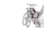 Rhino Rack Spare Wheel Bike Carrier, Black, RBC025