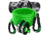 Rhino USA 7/8in x 30ft Kinetic Rope Recovery Kit, Green, One Size, RG-KRKIT78X30-GRN