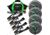 Rhino USA Car Tie-Down Lasso Straps Flat-Hooks, Black, One Size, TD-VSLASSO-BLK-FLAT