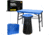 Rhino USA Folding Camping Table w/ Stool Set, Blue, One Size, CA-FRTABSTL-BLU