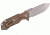 Rick Hinderer Knives Half Track Spearpoint WF, Battle Bronze, G10, K2009SGWBR