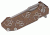 Rick Hinderer Knives Half Track Spearpoint WF, Battle Bronze, G10, K2009SGWBR