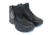 Ridge Outdoors 8003 Mid Side Zip Boot, Black, 15W 8003-15.0W