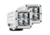 Rigid Industries D-Series PRO 3168 Lumens LED Hybrid-Flood Light, Pair, White, 602113