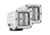 Rigid Industries D-Series PRO 3168 Lumens LED Hybrid-Spot Light, Pair, White, 602213