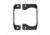 Rigid Industries 2 D-Series Lights 2018 Jeep Wrangler JL Fog  Mount, 41660