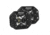 Rigid Industries Radiance Scene LED Flush Mount Black Lights w/ Backlight Lights, Pair, White LED, 68210
