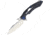 Rike Knife M1 Framelock Folding Knife, 4in Mirror 154Cm SS Blade, Black G10 Handle With Stonewash Titanium Back Handle, Pocket Clip, Black Nylon Case, RK-M3-G10-BLACK