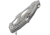 Rike Knife M1 Framelock Folding Knife, 4in S35Vn SS Tanto Blade, Stonewash Titanium Handle, Pocket Clip, Thumb Pull, Stonewash And Satin Blade, Black Nylon Case, M1-SW