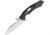 Rike Knife M1 Framelock Folding Knife, 4in Satin Bohler M390 SS Blade, Carbon Fiber Handle With Bronze Anodized Titanium Back Handle, Pocket Clip, Black Nylon Case, M3-CFB