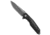 Rike Knife Rike Knife 801GB Kwaiken Frame Lock Knife Black G-10 3.75" Gray, Black, 154CM, adult, BHQ-80874