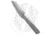 Rike Knife Cybertrix B Folding Knife, 3.35in, Bohler M390 Stainless Steel, Sheepsfoot Blade, Titanium, Gray Handle, Gray/Gray, 7.87 inch, BHQ-191363