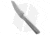 Rike Knife Cybertrix C Wharncliffe Folding Knife, 3.35in, Bohler M390 Stainless Steel, Wharncliffe Blade, Titanium, Gray Handle, Gray/Gray, 7.87 inch, BHQ-191365